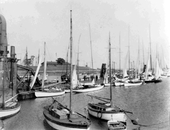 Nassaubrücke Wilhelmshaven 1930