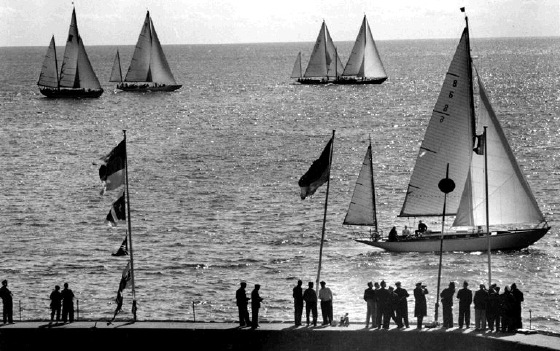 Start Südhafen 1956