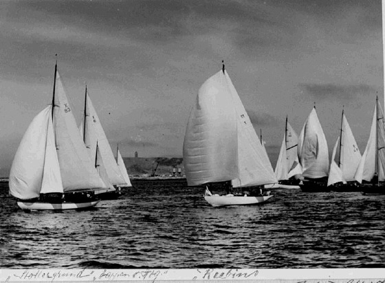 Start vor Helgoland