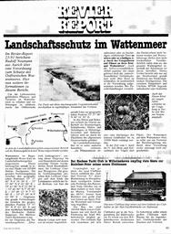 Ostfriesisches Wattenmeer - Landschaftsschutz